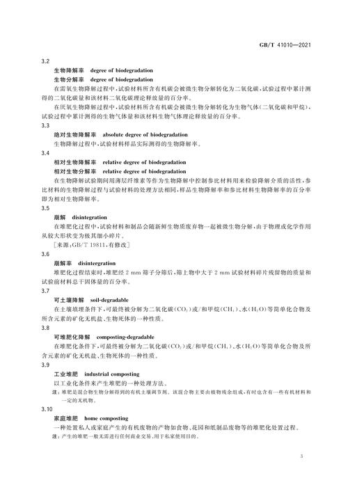 歸口于全國生物基材料及降解制品標準化技術(shù)委員會